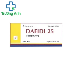 Dafidi 25mg - Thuốc điều trị tâm thần phân liệt hiệu quả