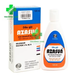 Dầu gội Azasun 1% - Hỗ trợ làm sạch gàu, giảm gàu hiệu quả