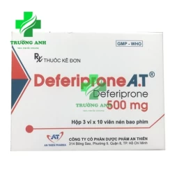 Deferiprone A.T - Thuốc điều trị thiếu máu hiệu quả