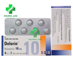 Delorin 10mg - Thuốc điều trị tăng cholesterol máu của Hungary