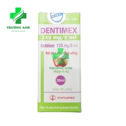 Dentimex 125mg/5ml - Thuốc điều trị nhiễm khuẩn hiệu quả