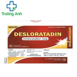 Desloratadin 5MG Khapharco - Thuốc trị viêm mũi dị ứng, mạn tính