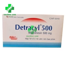 Detracyl 500 -Thuốc điều trị thoái cột sống & các rối loạn tư thế