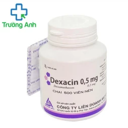 Dexacin 0,5mg - Thuốc điều trị viêm thanh quản khó thở