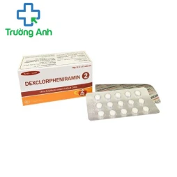 Dexclorpheniramin 2 Khapharco - Thuốc điều trị viêm mũi dị ứng hiệu quả