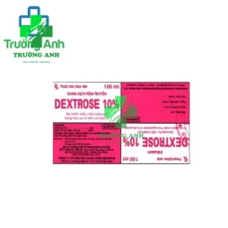 Dextrose 10% - Cung cấp nước và năng lượng cho cơ thể của Mekophar