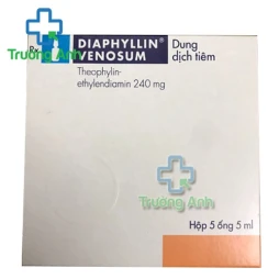 Diaphyllin Venosum 4,8% - Thuốc điều trị viêm phế quản co thắt của Hungary