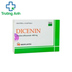Dicenin - Điều trị sau đột quỵ hiệu quả của Mediplantex