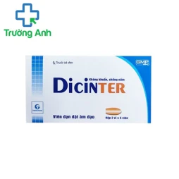 Dicinter - Viên đặt điều trị viêm âm đạo hiệu quả