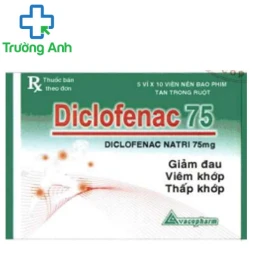 Diclofenac 75 Vacopharm - Thuốc điều trị viêm khớp dài ngày