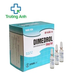 Dimedrol 10mg/1ml Dopharma - Điều trị viêm mũi dị ứng, nổi mẩn, mề đay