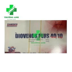 Diovenor Plus 40/10 - Thuốc điều trị tăng Cholesterol máu
