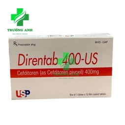 Direntab 400 - US - Thuốc điều trị các trường hợp nhiễm khuẩn hiệu quả