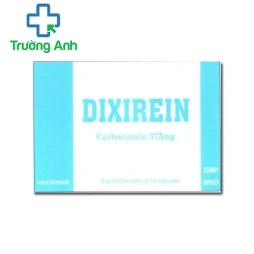 Dixirein - Thuốc làm giảm tiết dịch nhầy đường hô hấp