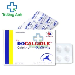 Docalciole 0,25mcg - Thuốc điều trị loãng xương sau mãn kinh