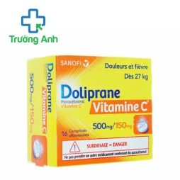 Doliprane Vitamine C 500mg/150mg - Thuốc giảm đau hiệu quả