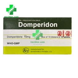Domperidon 10mg Khapharco - Thuốc điều trị buồn nôn hiệu quả của Khapharco