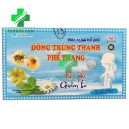 Đông trùng thanh phế thang (viên ngậm) - Giúp bổ bế giảm ho hiệu quả 