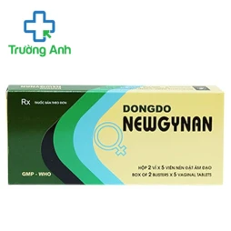 Dongdo Newgynan - Thuốc điều trị viêm âm đạo do nhiễm khuẩn