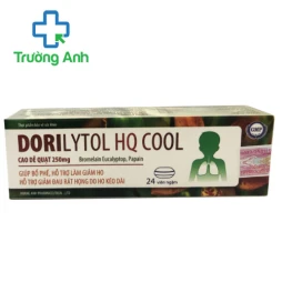 Dorilytol HQ Cool Viheco - Giúp bổ phế, hỗ trợ giảm ho