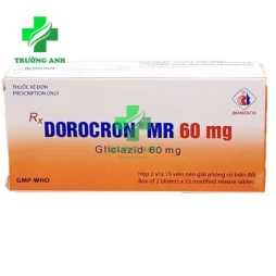 Dorocron MR 60mg - Thuốc điều trị đái tháo đường typ 2 
