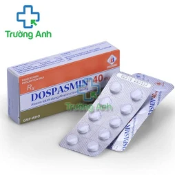 Dospasmin 40mg Domesco - Thuốc chống co thắt đường mật, đau quặn thận