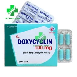 Doxycyclin 100mg Domesco - Thuốc điều trị nhiễm khuẩn hiệu quả