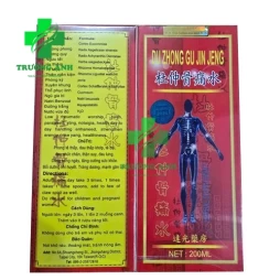 Dầu Du Zhong Gu Jin Jeng 200ml - Hỗ trợ điều trị đau thấp khớp