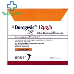 Durogesic 12mcg/h Janssen - Miếng dán giảm đau hiệu quả của Bỉ