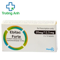 Ebitac Forte - Thuốc điều trị cao huyết áp của Farmak JS