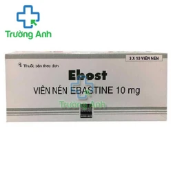 Ebost 10mg Micro - Điều trị viêm mũi dị ứng, mề đay