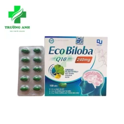 Eco Biloba Q10 240mg Đại Uy - Hỗ trợ hoạt huyết dưỡng não