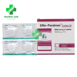 Effer-Paralmax codein 10 - Thuốc giảm đau của Boston Pharma