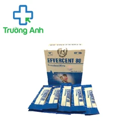 Efvercent 80 - Thuốc giảm đau, hạ sốt cho trẻ nhỏ 