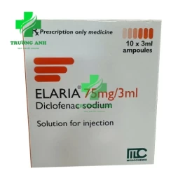 Elaria 75mg/3ml - Thuốc điều trị cơn đau kịch phát của Medochemie