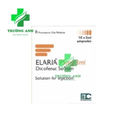 Elaria 75mg/3ml - Thuốc điều trị cơn đau kịch phát của Medochemie