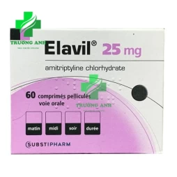 Elavil 25mg - Điều trị bệnh trầm cảm hiệu quả của Pháp