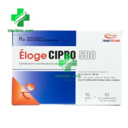 Eloge Cipro 500 - Thuốc kháng sinh điều trị nhiễm khuẩn hiệu quả