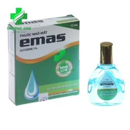 Thuốc nhỏ mắt Emas 12ml Hanoi Pharma - Làm giảm các kích ứng mắt