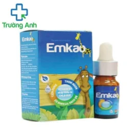 Emkao Plus - Bổ sung Vitamin D3, Vitamin K2 cho trẻ hiệu quả
