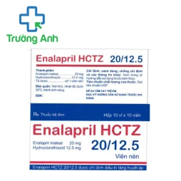 Enalapril HCTZ 20/12.5 - Thuốc điều trị tăng huyết áp của Dopharma