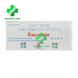 Encorate 200mg - Thuốc điều trị động kinh, co giật của Sun Pharma