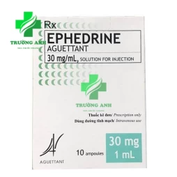 Ephedrine Aguettant 30mg/ml - Thuốc hạ huyết áp của Pháp