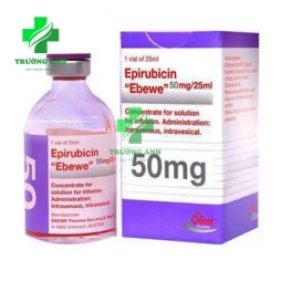 Epirubicin "Ebewe" 50mg/25ml - Thuốc điều trị ung thư vú