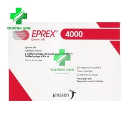 Eprex 4000 - Thuốc điều trị thiếu máu của Cilag AG