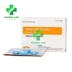 Erecfil-100 - Điều trị rối loạn cương dương của Ấn Độ