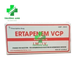 Ertapenem VCP - Thuốc điều trị bệnh do nhiễm khuẩn nặng