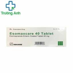 Esomaxcare 40 Tablet Square - Điều trị trào ngược dạ dày, thực quản