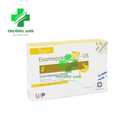 Esomeprazol 20-US - Thuốc điều trị trào ngược dạ dày