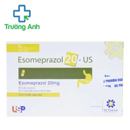 Esomeprazol 20-US - Thuốc điều trị trào ngược dạ dày